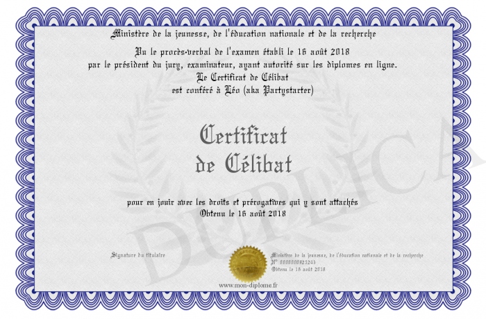 Certificat-de-Celibat